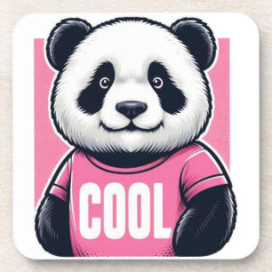 Panda Getränkeuntersetzer