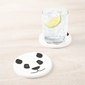 Panda Getränkeuntersetzer (Seite)