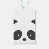 Panda Gift Tags Geschenkanhänger (Vorderseite)
