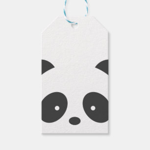 Panda Gift Tags Geschenkanhänger