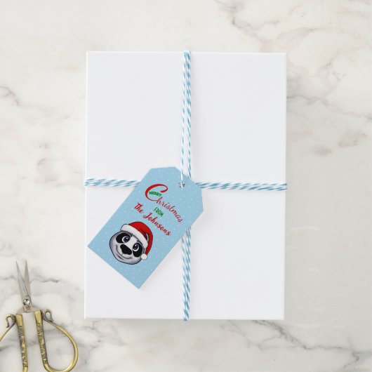 Panda Gift Tags Geschenkanhänger (Mit Garn)