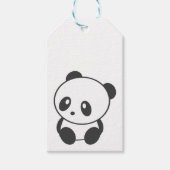 Panda Gift Tags Geschenkanhänger (Vorderseite)