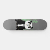 Panda Girl - Green Skateboard (Horizontal)