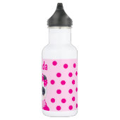 Panda Girl Pink Edelstahlflasche (Rechts)