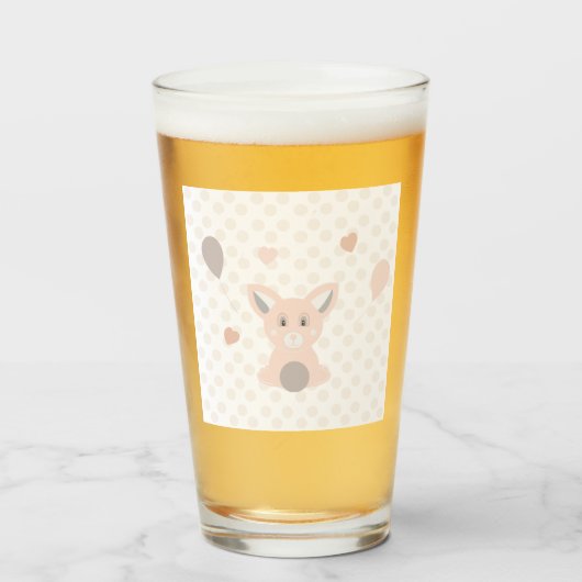 Panda Glas (Vorne (Gefüllt))