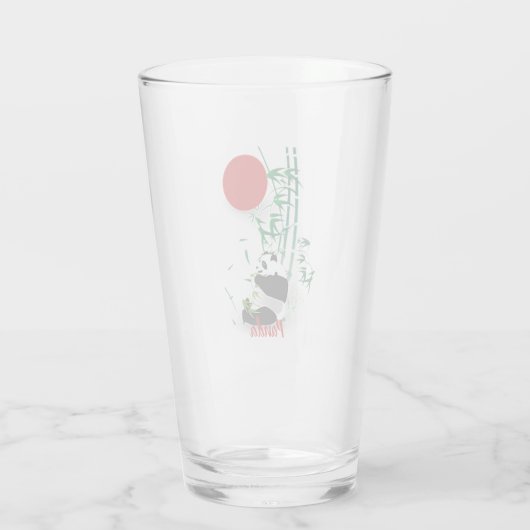 Panda Glas (Rückseite)