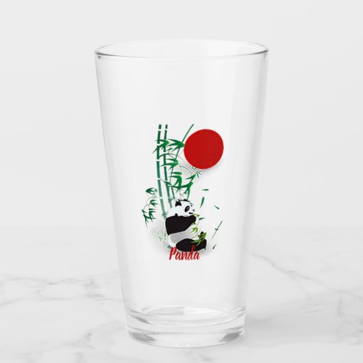 Panda Glas (Vorderseite)