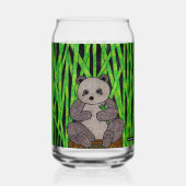 Panda - Glasdose Dosenglas (Rückseite)