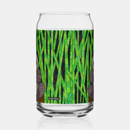 Panda - Glasdose Dosenglas (Rechts)