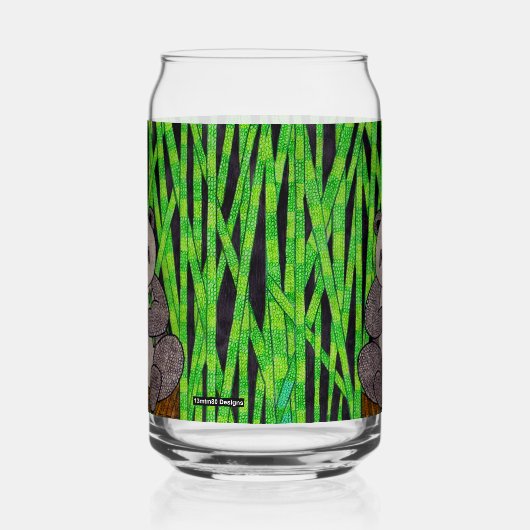 Panda - Glasdose Dosenglas (Links)