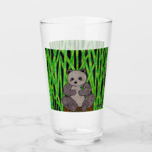 Panda - Glastasse Glas