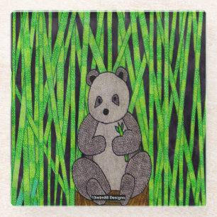 Panda - Glasuntersetzer