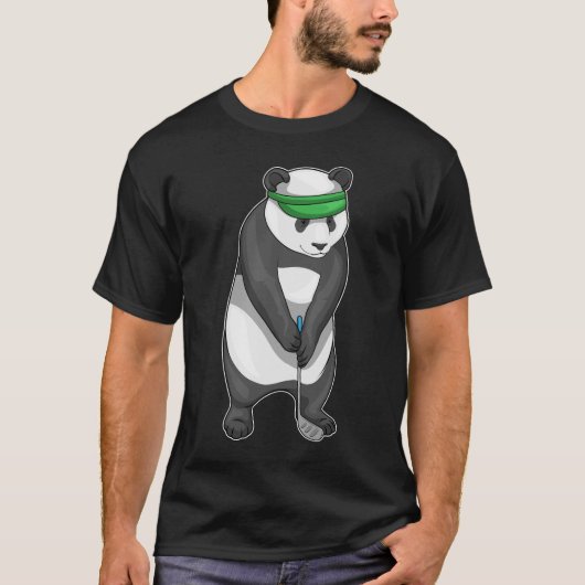 Panda Golf Clubs T-Shirt (Vorderseite)