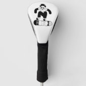 Panda Golf Headcover (Vorderseite)