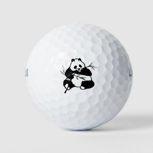Panda Golfball (Vorderseite)