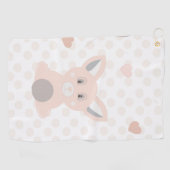 Panda Golfhandtuch (Horizontal)