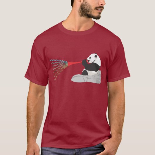 Panda-Grabung Vuvuzelas T-Shirt (Vorderseite)