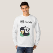 Panda-Grafikdesign T-Shirt (Vorne ganz)