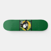 Panda - Green Skateboard (Horizontal)