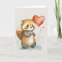 Panda Greeting Card
