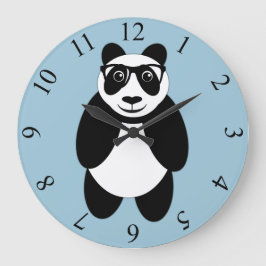 Panda Große Wanduhr