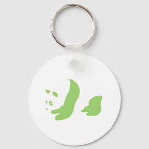 Panda (grün) schlüsselanhänger