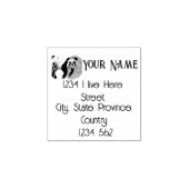 Panda Gummistempel (Prägung)