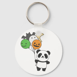 Panda Halloween Ballons für Kinder Niedlich Pandas Schlüsselanhänger