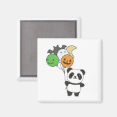Panda Halloween Ballons für Kinder Niedliche Panda Magnet (Vorderseite/Rückseite)