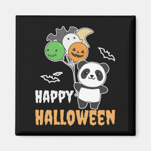 Panda Halloween Balloons für Kinder Niedlich Panda Magnet