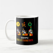Panda Halloween Christmas Happy Hallothanksmas Pan Kaffeetasse (Links)