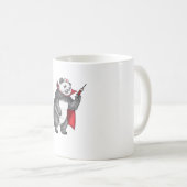 Panda Halloween Vampire Nurse Oversifizierter T -  Kaffeetasse (VorderseiteRechts)
