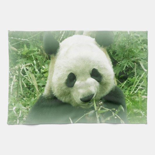 Panda Handtuch (Horizontal)