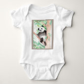 Panda, Hangout Baby Strampler (Vorderseite)