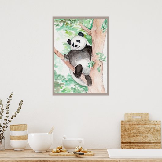 Panda, Hangout Poster (Küche)