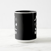 Panda Happy Halloween Pumpkin Bat Kostüm Tasse (Zentrum)