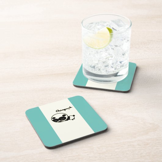 Panda Hard Plastic Untersetzer (Rechte Seite)