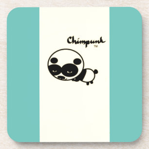 Panda Hard Plastic Untersetzer
