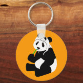 Panda Hat Schlüsselanhänger (Vorderseite)
