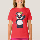 Panda Hat T-Shirt (Vorderseite)