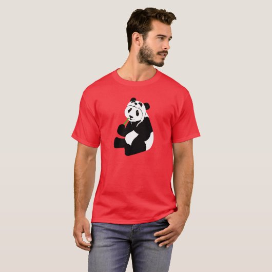 Panda Hat T-Shirt (Vorne ganz)