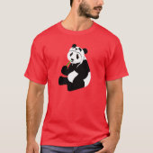 Panda Hat T-Shirt (Vorderseite)