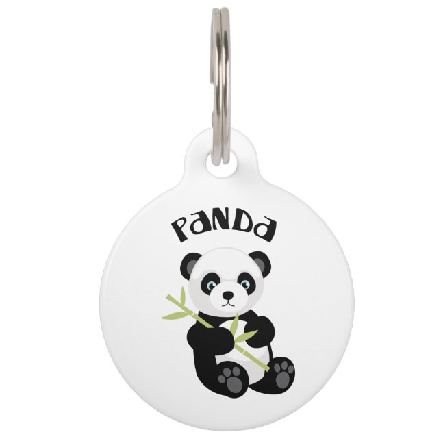Panda Haustiermarke (Vorderseite)