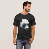 Panda Head mit Sonnenbrille Design T-Shirt (Vorne ganz)