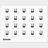 Panda Heart Sticker (Blatt)