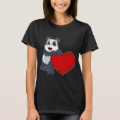 Panda Heart T-Shirt (Vorderseite)