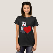 Panda Heart T-Shirt (Vorne ganz)