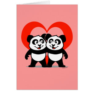 Panda-Herz