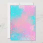 Panda-Herz Einladung (Rückseite)