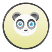 Panda Hockey Puck (Vorderseite)